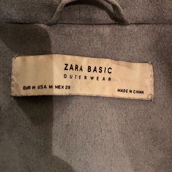 Powder blur Zara moto jacket - Picture 3 of 8